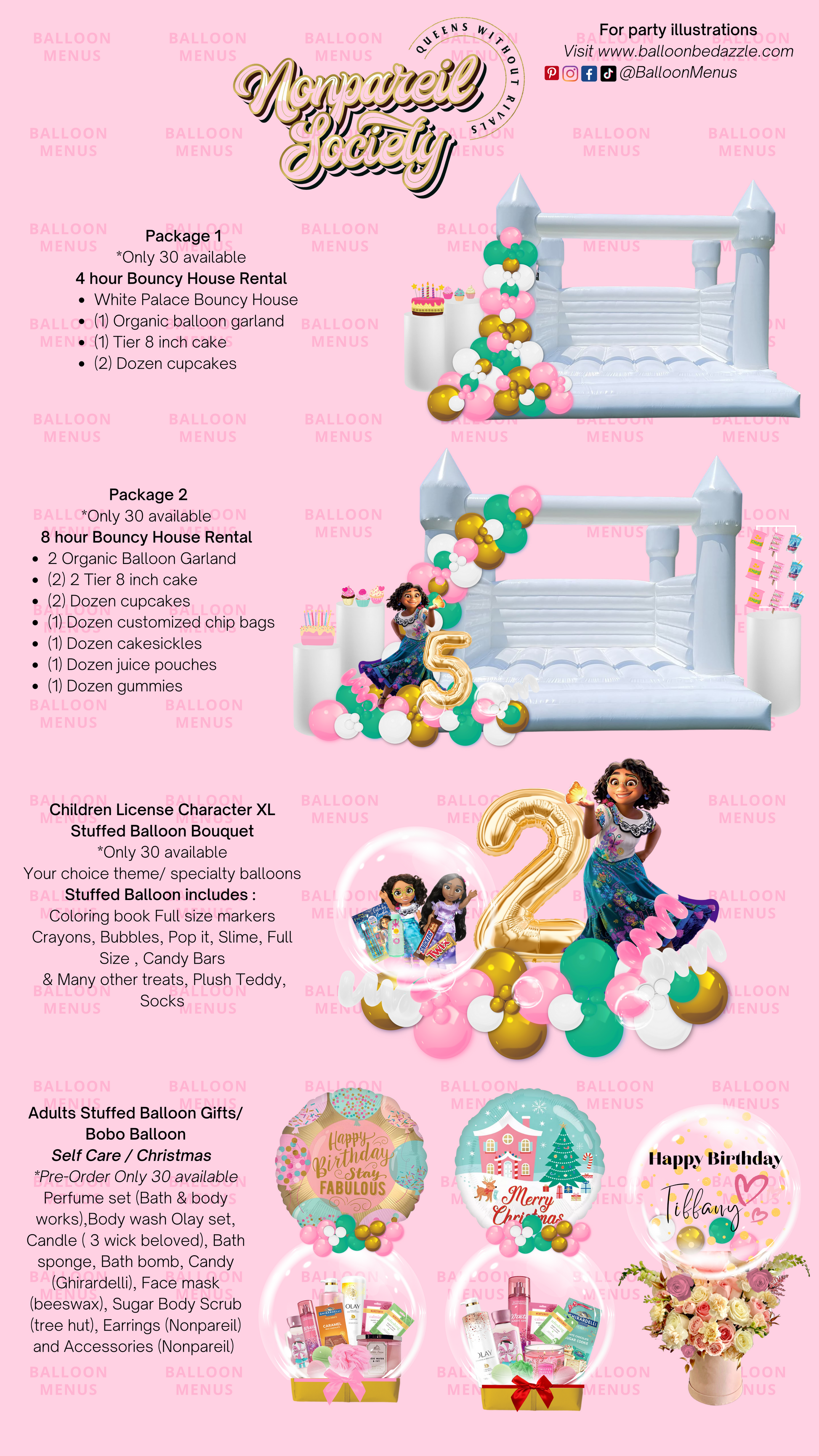Balloon Stuffing - Balloon Accessories - Product Lines