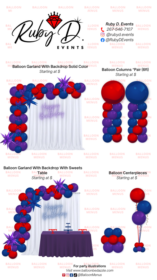 Ruby D Events - Client Balloon Menu